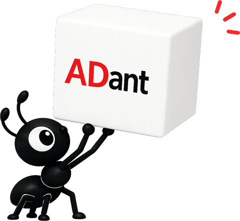 ADantのキャラクター「アント君」