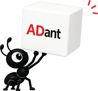 ADantのキャラクター「アント君」